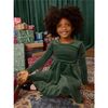 Velour Ballet Dress, Pineneedle - Dresses - 7 - thumbnail