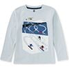 Ski Slopes Graphic Tee, Ice - T-Shirts - 1 - thumbnail