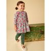 Smocked Blouson Dress, Suzhou Garden Floral - Dresses - 3 - thumbnail