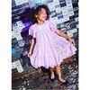 Tiered Tulle Sparkle Dress, Shimmer Sky - Dresses - 7