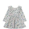 Ruffle Shoulder Ballet Dress, Rabbit & Turtle Folktale - Dresses - 1 - thumbnail
