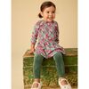 Smocked Blouson Dress, Suzhou Garden Floral - Dresses - 4 - thumbnail