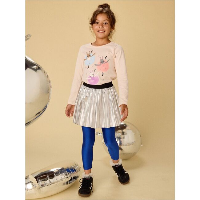 Shiny Leggings, Galactic Blue - Leggings - 3