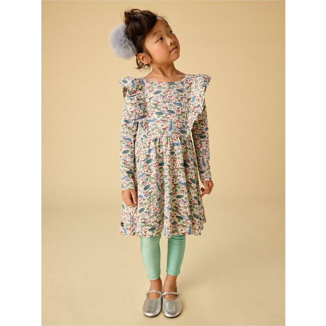 Ruffle Shoulder Ballet Dress, Rabbit & Turtle Folktale - Dresses - 5