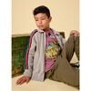 Roaring Tiger Graphic Tee, Cassis - T-Shirts - 2 - thumbnail