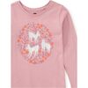 Pearly Deer Graphic Tee, Hydrangea - T-Shirts - 2