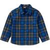 Plaid Button Up Shirt, Busan Holiday Plaid - Button Downs - 1 - thumbnail