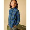Plaid Button Up Shirt, Busan Holiday Plaid - Button Downs - 2 - thumbnail