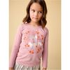 Pearly Deer Graphic Tee, Hydrangea - T-Shirts - 4