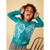 Mythical Xiezhi Graphic Tee, Jade - T-Shirts - 2 - thumbnail