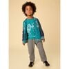 Mythical Xiezhi Graphic Tee, Jade - T-Shirts - 3 - thumbnail