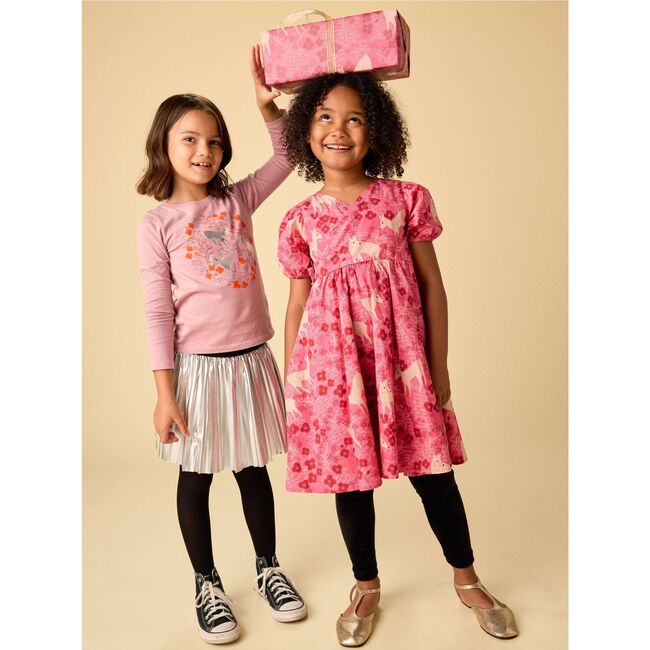 Pearly Deer Graphic Tee, Hydrangea - T-Shirts - 6