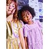 Metallic Balloon Skirted Dress, Metallic Gold - Dresses - 4 - thumbnail