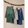 Long Sleeve Wrap Neck Dress, Turkish Forest Scene - Dresses - 3 - thumbnail