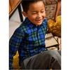 Plaid Button Up Shirt, Busan Holiday Plaid - Button Downs - 7 - thumbnail