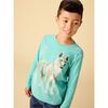 Korean Jindo Dog Graphic Tee, GLAZE BLUE - T-Shirts - 2 - thumbnail