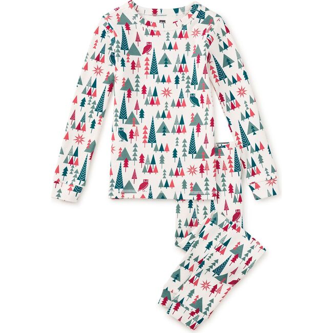 Goodnight Pajama Set, Holiday Woodland Scene