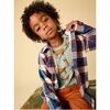 Knit Shacket, Cappadocia Plaid - Jackets - 4 - thumbnail