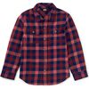 Flannel Button Up Shirt, Daegu Plaid - Button Downs - 1 - thumbnail