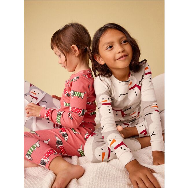 Goodnight Pajama Set, Friendly Snowman - Pajamas - 2