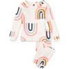 Goodnight Pajama Set, DOUBLE RAINBOW - Pajamas - 2