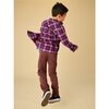 Flannel Button Up Shirt, Daegu Plaid - Button Downs - 3
