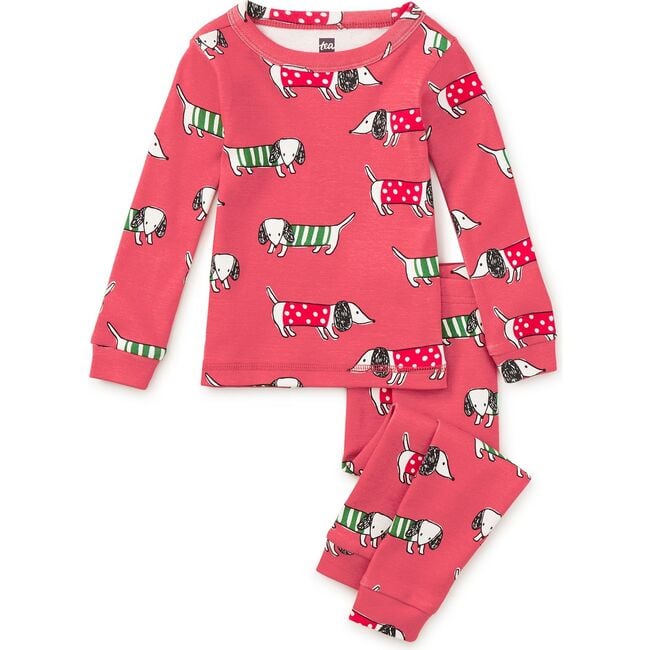 Goodnight Pajama Set, Holiday Dogs - Pajamas - 6