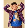 Flannel Button Up Shirt, Daegu Plaid - Button Downs - 4