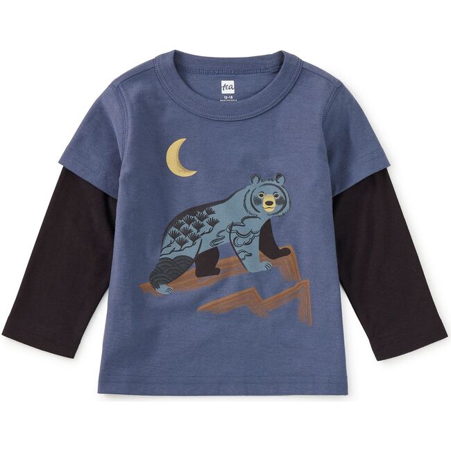 Decorated Bear Layered Tee, Triumph - T-Shirts - 4