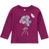 Butterfly Bouquet Graphic Tee, Cosmic Berry - T-Shirts - 2 - thumbnail