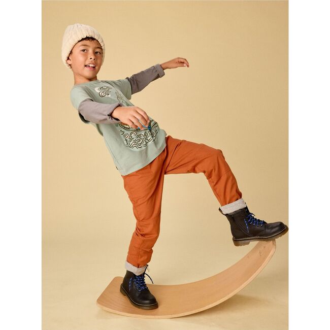 Cozy Does It Lined Pants, Ginger Bread - Pants - 3