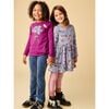 Butterfly Bouquet Graphic Tee, Cosmic Berry - T-Shirts - 3 - thumbnail
