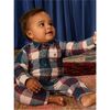Collared Baby Romper, Cappadocia Plaid - Rompers - 3