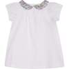 Laurent Cotton Baby Blouse, White - Blouses - 1 - thumbnail