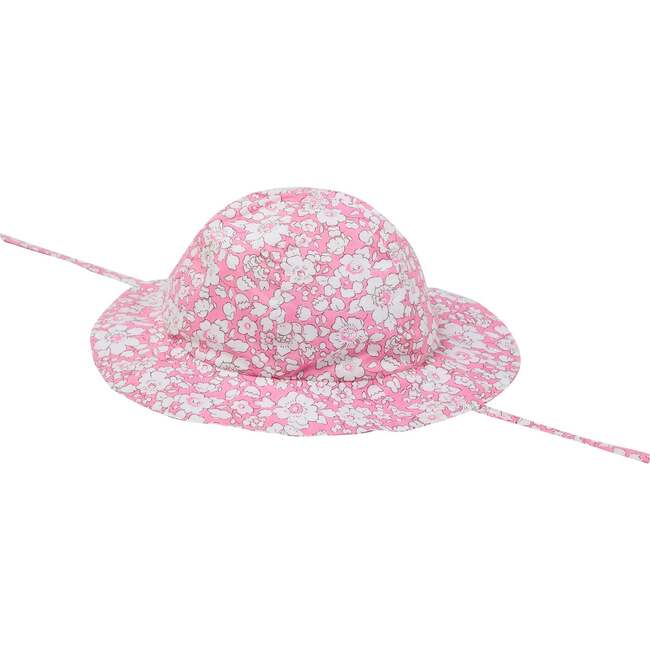 Made With Liberty Fabric Sun Hat Billie, Pink - Sun Hats - 1