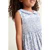 Hand-Smocked Girls Dress Lorelei, Lavender & Blue - Dresses - 5 - thumbnail