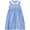 Alani Smocked Girls Dress, Sailboat - Dresses - 1 - thumbnail