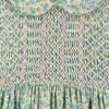 Naomi Smocked Baby Dress, Green Multi - Dresses - 4