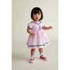 Baby Sailor Dress Saffron, Pink & Navy Blue - Dresses - 2 - thumbnail