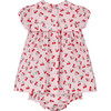 Leilani Smocked Dress, Cherry Print - Dresses - 4