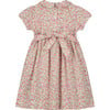 Margot Ditsy Floral Smocked Dress, Pink - Dresses - 3 - thumbnail