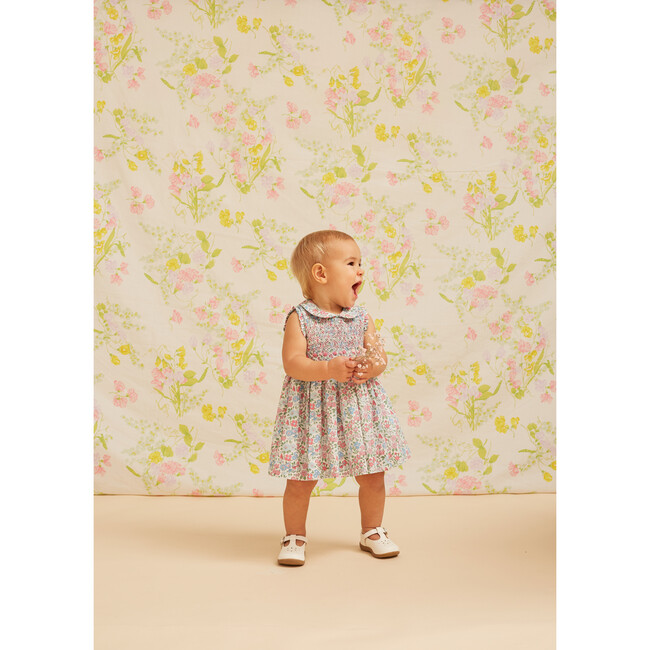 Lexi Floral Smocked Dress, Multicolors - Dresses - 2