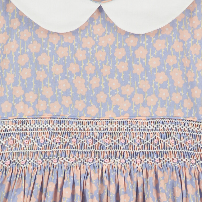 Kinsley Smocked Girls Dress, Multi - Dresses - 4