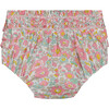 Helga Floral Smocked Bloomer, Pink - Bloomers - 1 - thumbnail