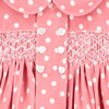 Missy Smocked Baby Dress, Coral - Dresses - 4 - thumbnail