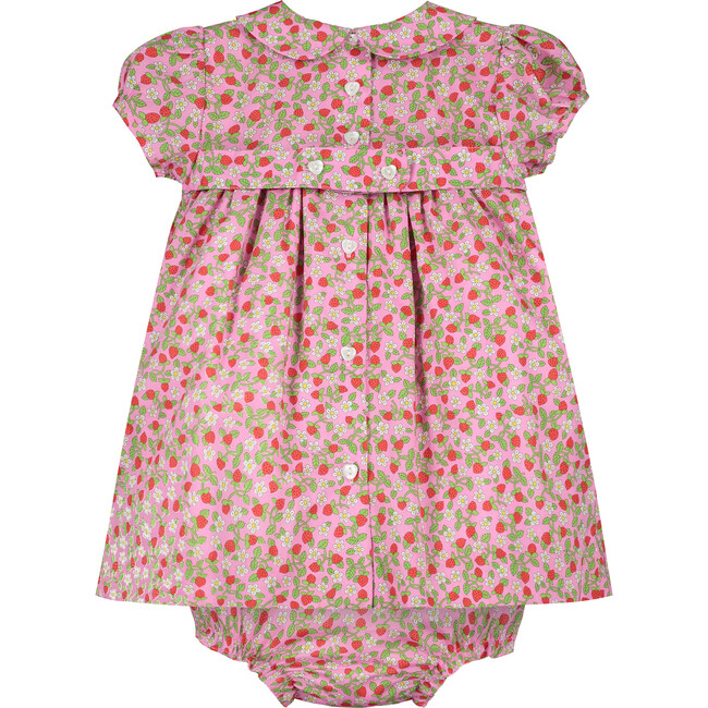Alexis Baby Dress, Strawberry Floral - Dresses - 3