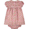 Alexis Baby Dress, Strawberry Floral - Dresses - 3 - thumbnail