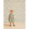Havanna Floral Smocked Dress, Green - Dresses - 2