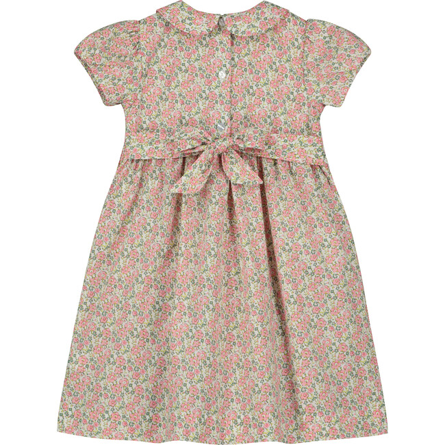 Grayson Floral Smocked Dress, Pink - Dresses - 4
