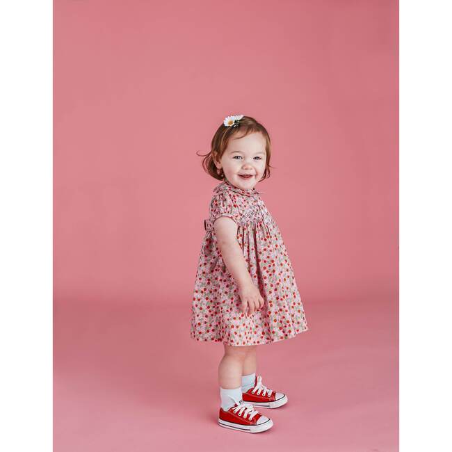Alexis Baby Dress, Strawberry Floral - Dresses - 5
